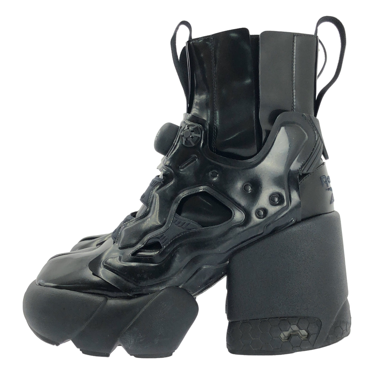 Maison Margiela / メゾンマルジェラ | 2020AW | Reebok Tabi Instapump Fury Hi リーボック タビ インスタポンプフューリー ハイ 足袋 スニーカー ブーツ | 36 | ブラック | レディース