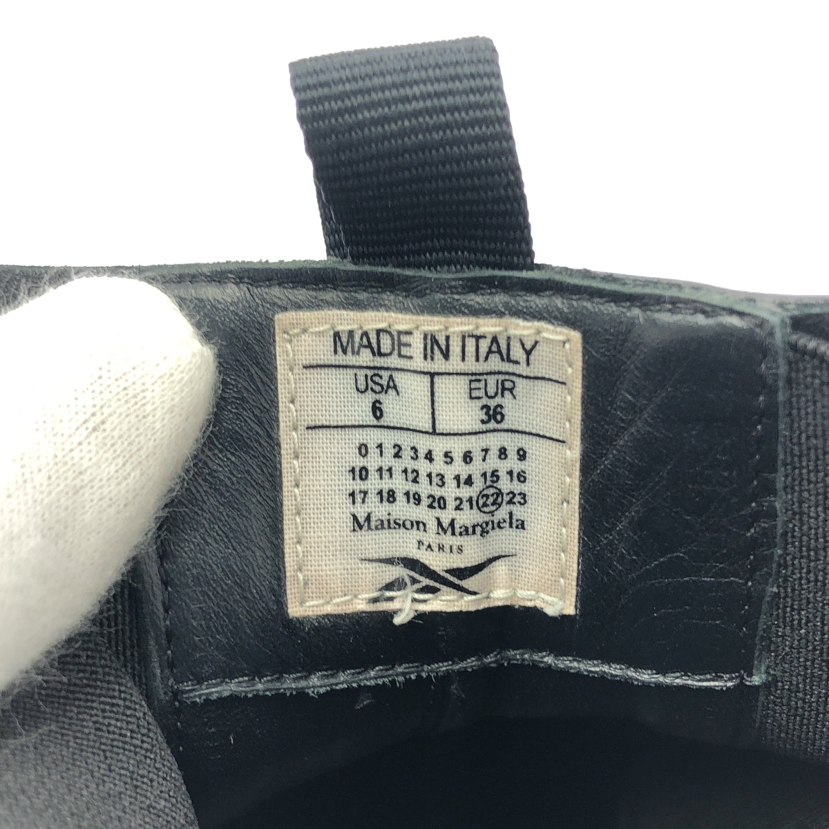 Maison Margiela / メゾンマルジェラ | 2020AW | Reebok Tabi Instapump Fury Hi リーボック タビ インスタポンプフューリー ハイ 足袋 スニーカー ブーツ | 36 | ブラック | レディース