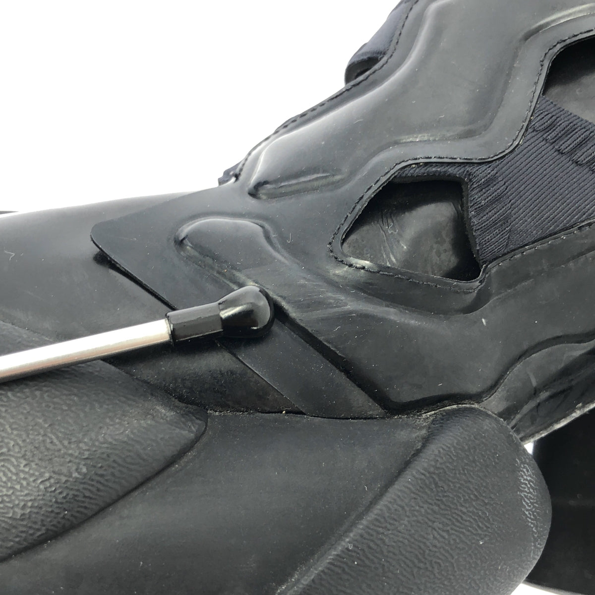 Maison Margiela / メゾンマルジェラ | 2020AW | Reebok Tabi Instapump Fury Hi リーボック タビ インスタポンプフューリー ハイ 足袋 スニーカー ブーツ | 36 | ブラック | レディース