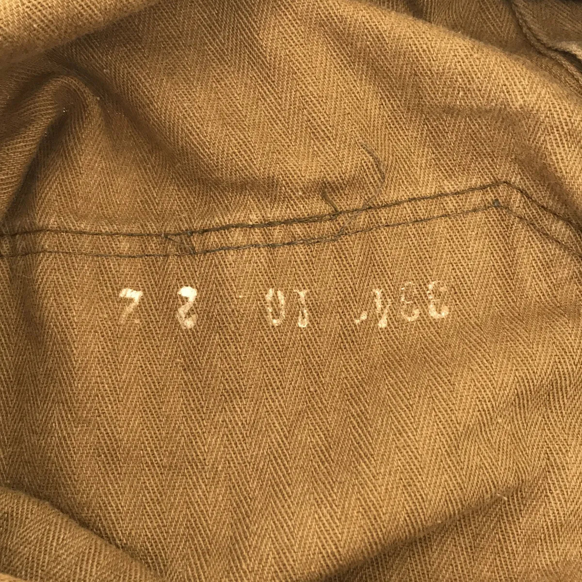 VINTAGE / 빈티지 헌 옷 | Czech Army 체코 군대 헤링본 바지 |