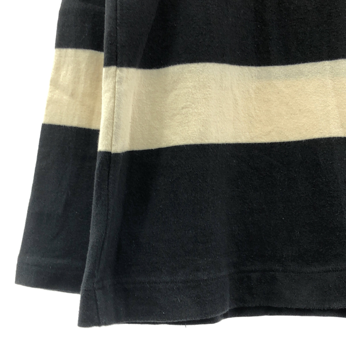 MHL. / 엠에이치엘 마가렛 하웰 | 코튼 크루넥 오버 스웨트 트레이너 | M | 블랙 / 아이보리 | 남성