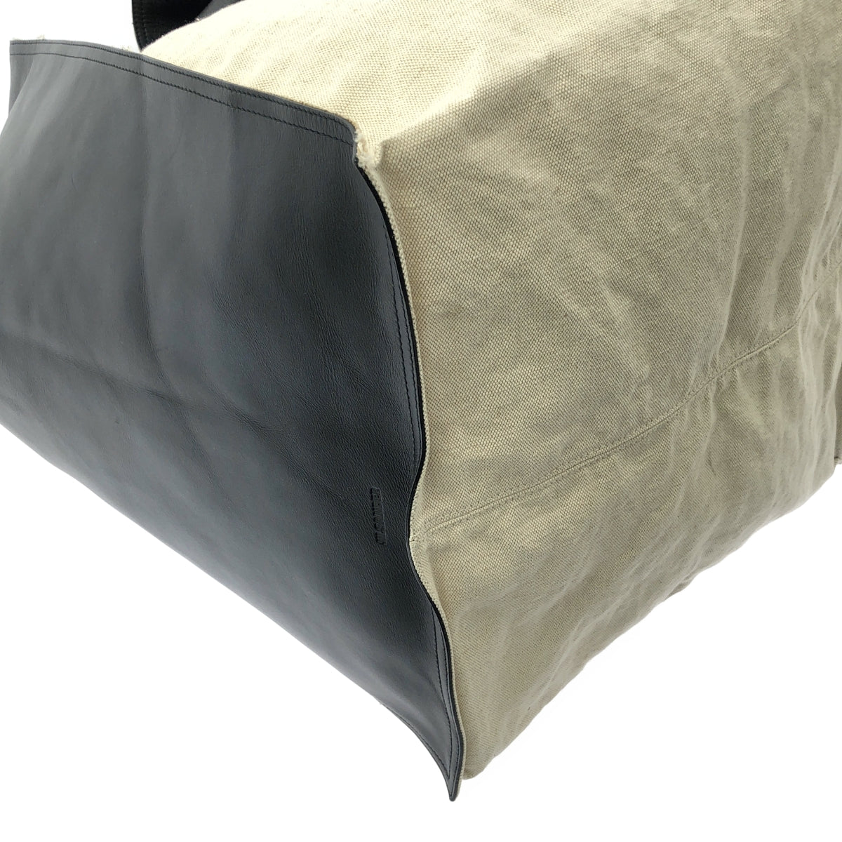 JIL SANDER | MARKET BAG 皮革與帆布市場手袋 |