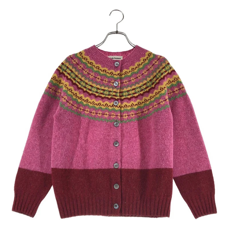 Molly Goddard / モリーゴダード | ウール クルーネック カーディガン | XS | レディース