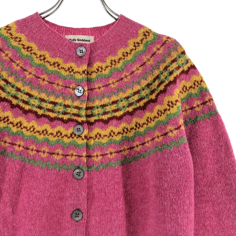 Molly Goddard / モリーゴダード | ウール クルーネック カーディガン | XS | レディース