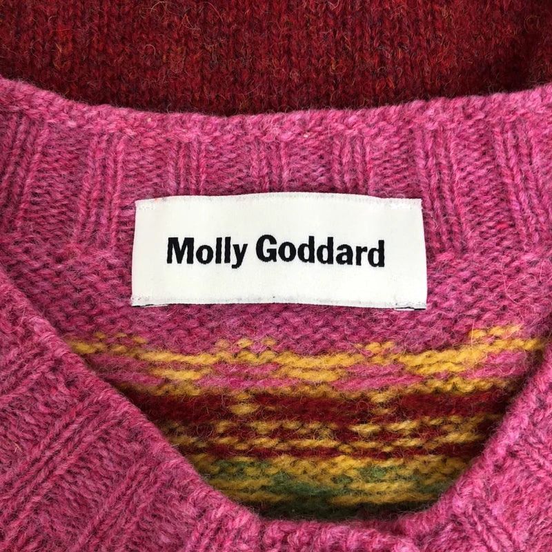 Molly Goddard / モリーゴダード | ウール クルーネック カーディガン | XS | レディース