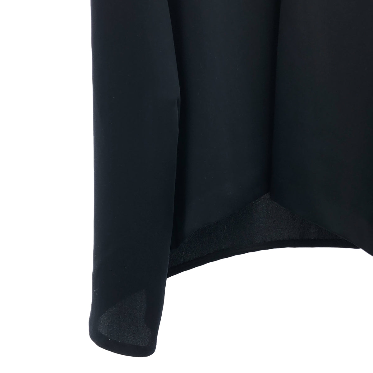 ENFOLD | 聚酯布不對稱無袖襯衫 | 38碼 | 海軍藍 | 女款