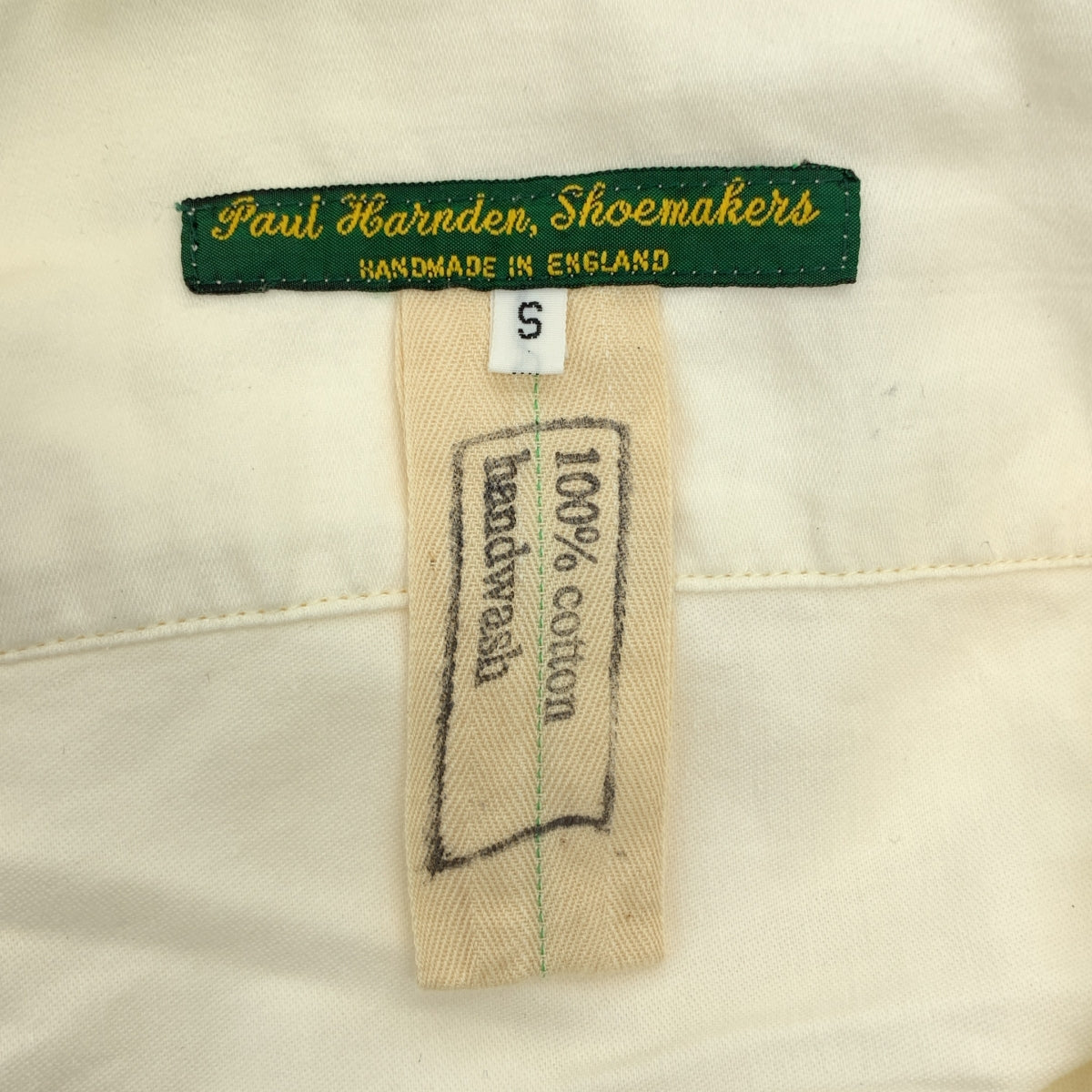 Paul Harnden / 폴 하덴 | M. collaress Shirt / 레귤러 컬러 셔츠 | S | 남성