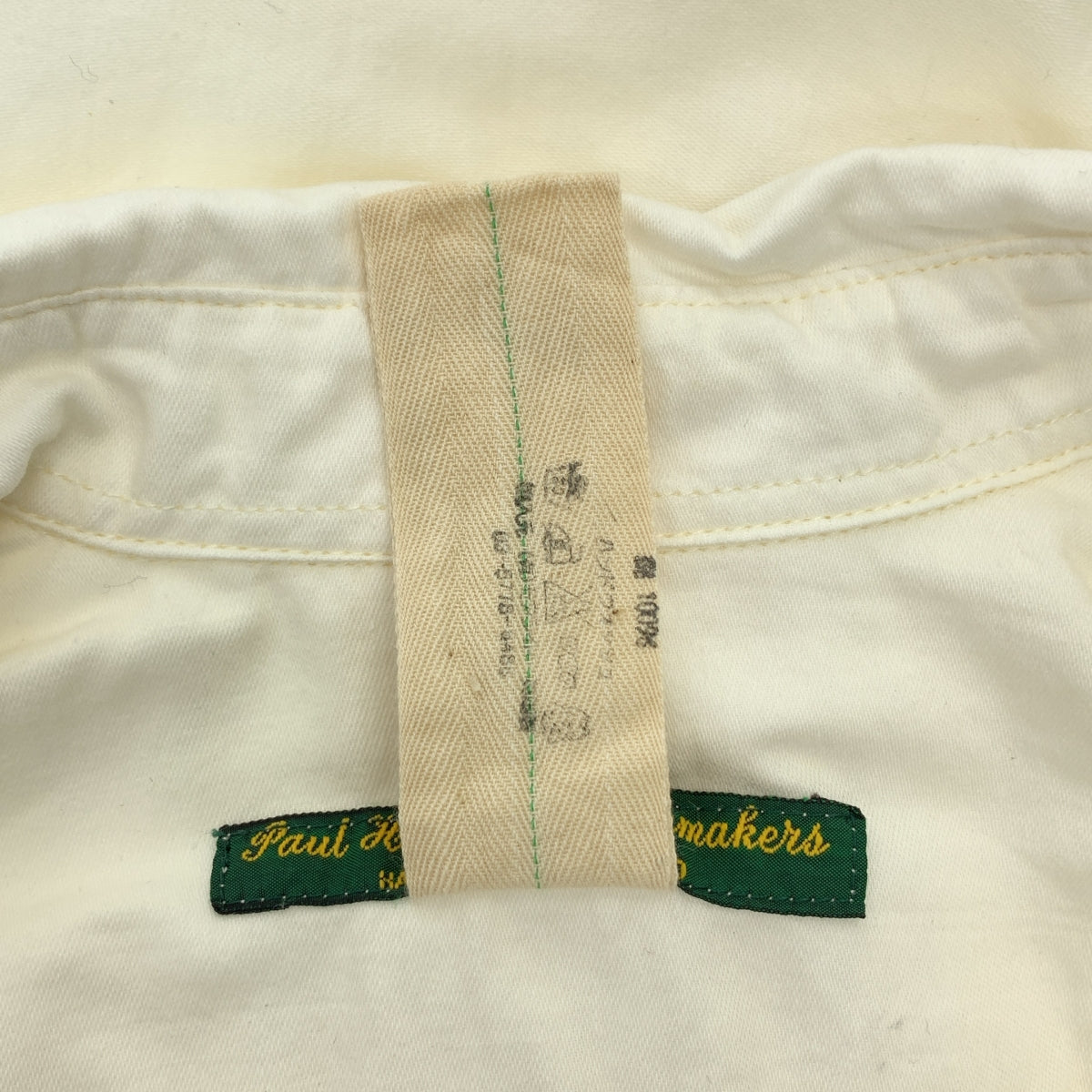 Paul Harnden / 폴 하덴 | M. collaress Shirt / 레귤러 컬러 셔츠 | S | 남성