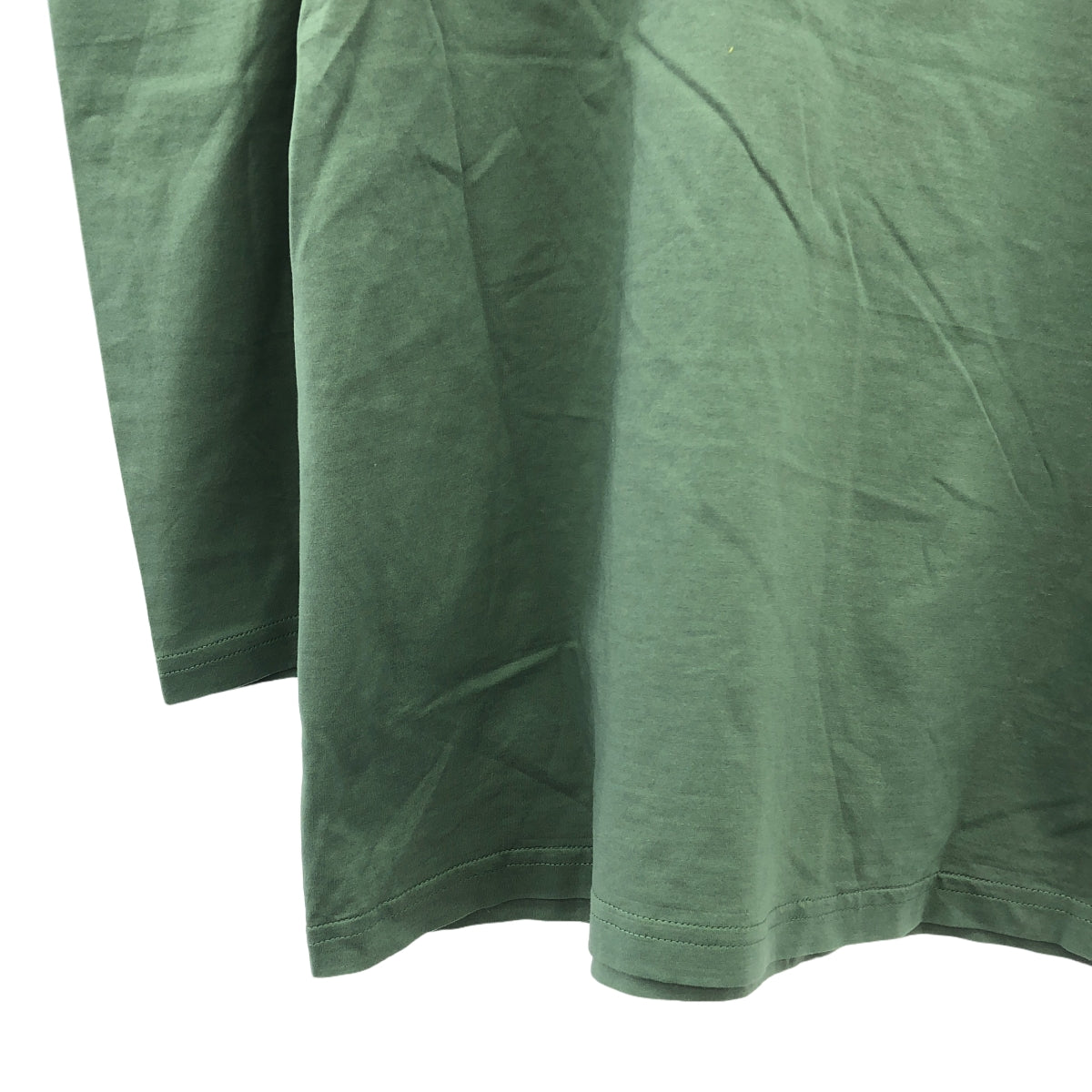 聖塞西莉亞 |棉質圓領泡泡袖剪裁和縫製 |綠色 |女性的