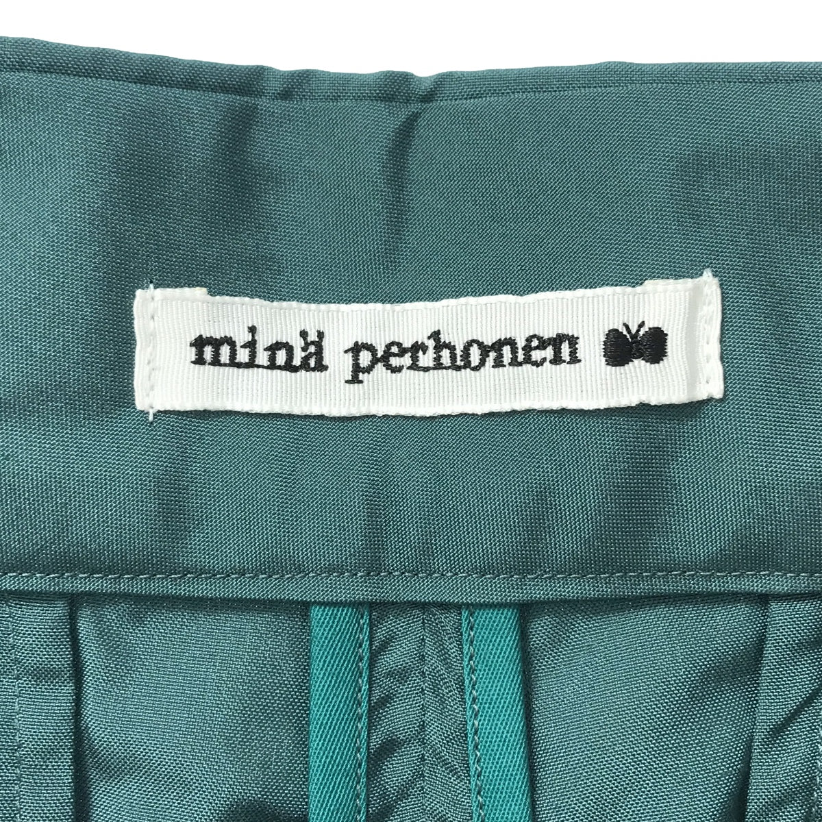 【新品】  mina perhonen / ミナペルホネン | 2023 s/s | dew Pants タック テーパードパンツ | 38 | グリーン | レディース