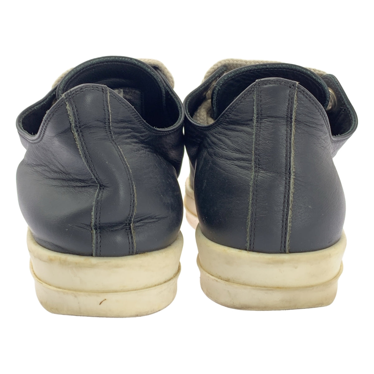 Rick Owens DRKSHDW / Rick Owens Dark Shadow | RAMONES / Ramones 皮革低筒運動鞋 | 42碼 | 男款