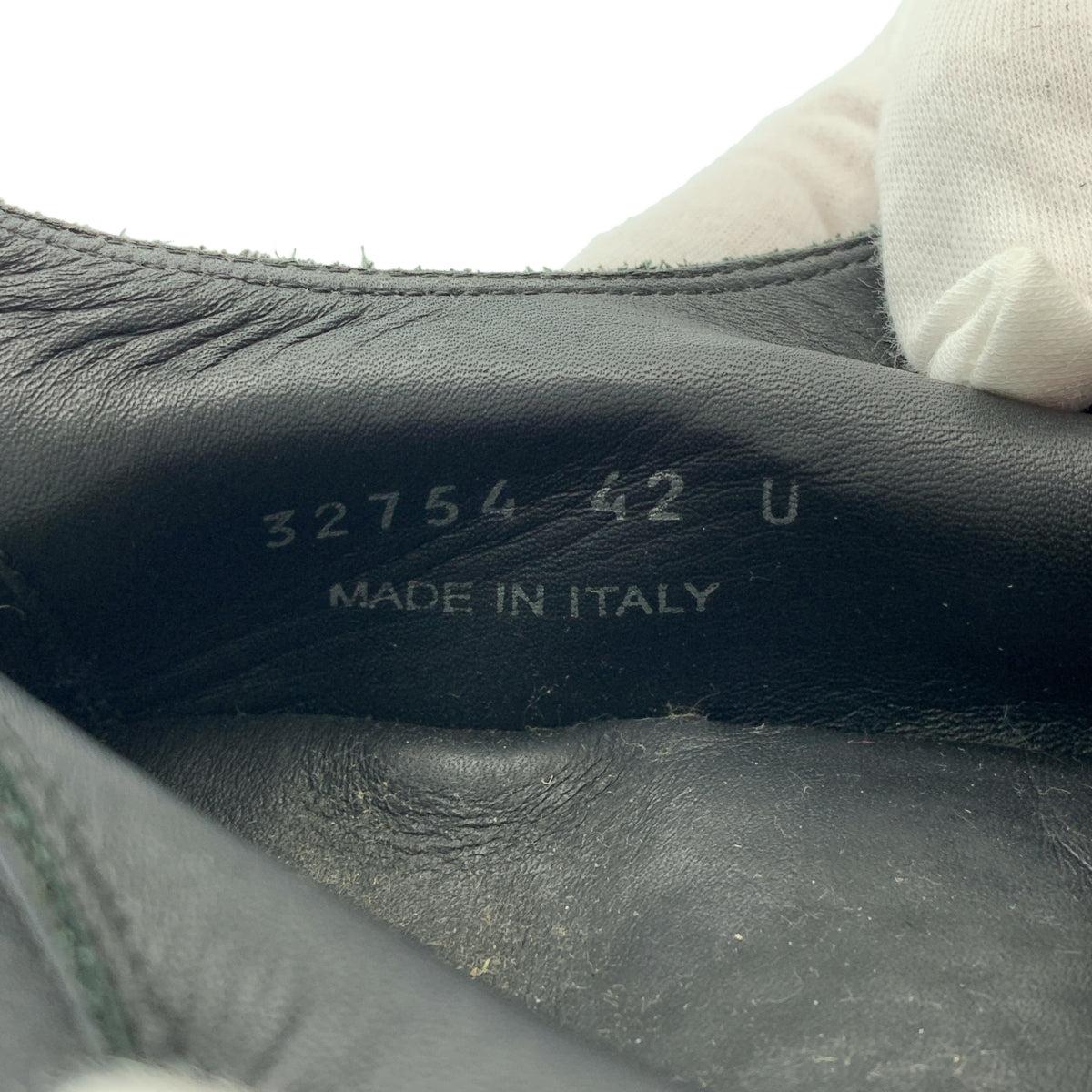 Rick Owens DRKSHDW / Rick Owens Dark Shadow | RAMONES / Ramones 皮革低筒運動鞋 | 42碼 | 男款