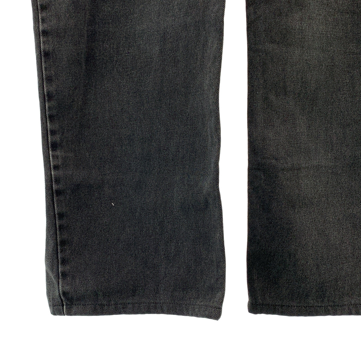 Maison Margiela / 메종 마르제라 | 2024AW | PANTS 5 POCKETS / 슬래시 디테일 블랙 데님 팬츠 | 42 |