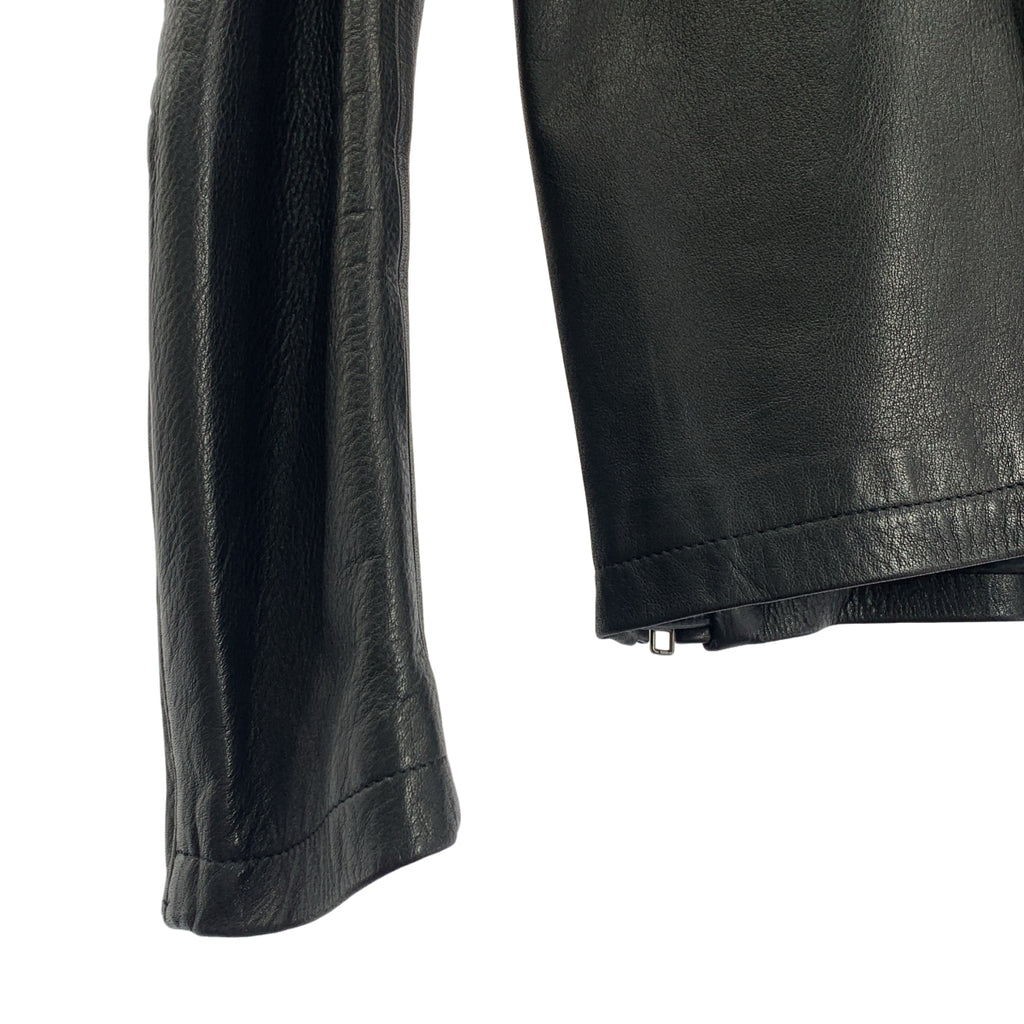 RAINMAKER / 레인 메이커 | 카우레자 사이드 Zip 크루 넥 풀오버 재킷 | 46 | 남성