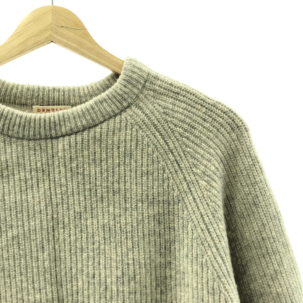 DEMYLEE / デミリー | ウール リブ プルオーバーニット | S | レディース