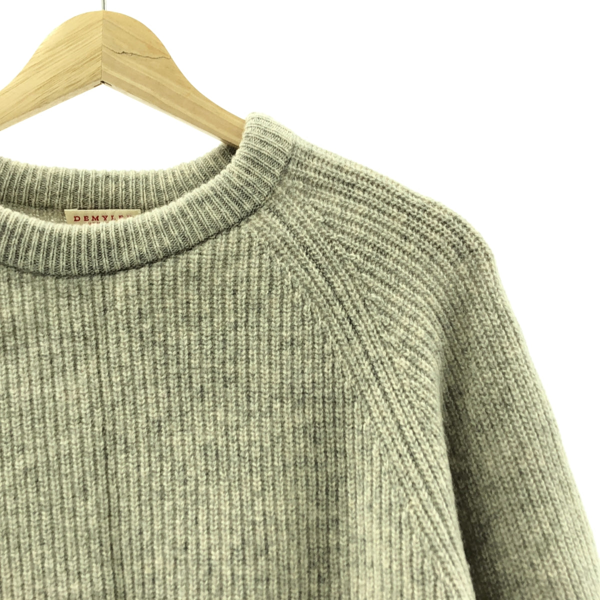 DEMYLEE / デミリー | ウール リブ プルオーバーニット | S | レディース