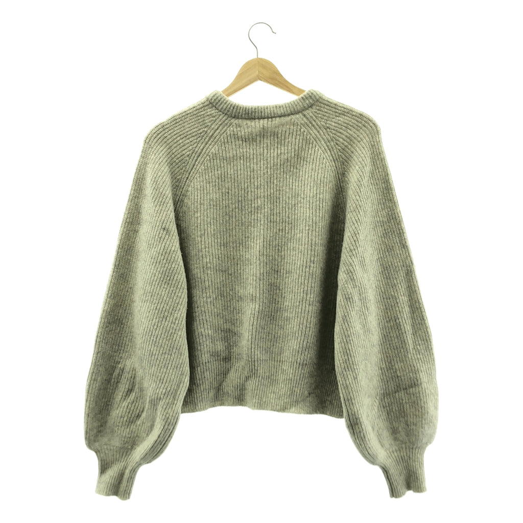 DEMYLEE / デミリー | ウール リブ プルオーバーニット | S | レディース