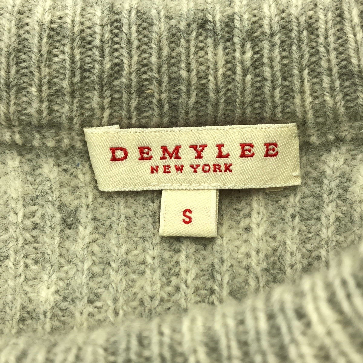 DEMYLEE / デミリー | ウール リブ プルオーバーニット | S | レディース