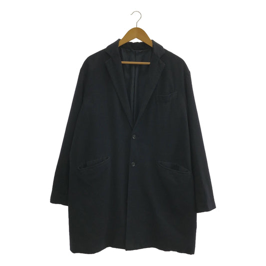 COMOLI | 2018AW | Silk wool chester coat | 2 | Men's