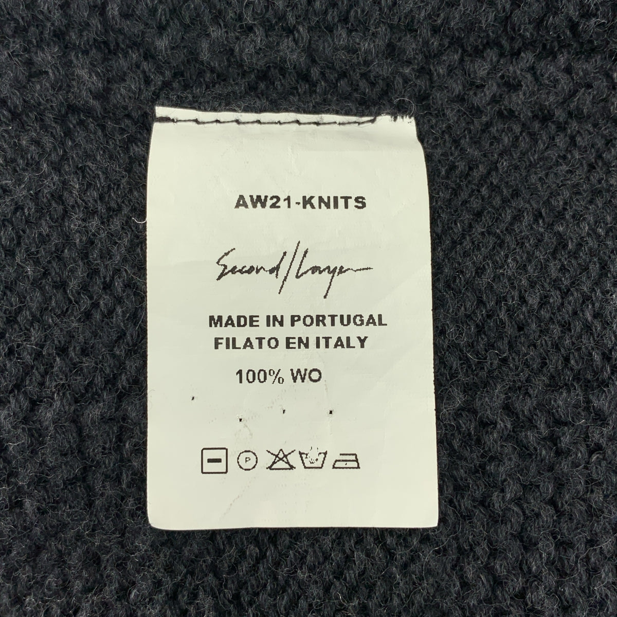 Second Layer / セカンドレイヤー | ブロックチェック Vネック ニットベスト | L | メンズ