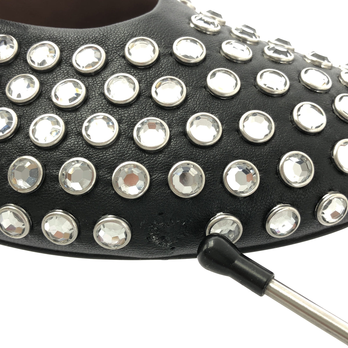 ALAIA / アライア | ラインストーン ラムスキン製 バレリーナ