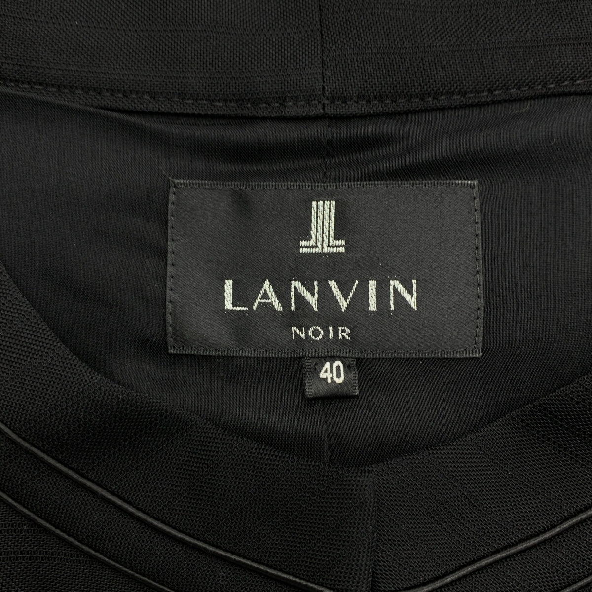 LANVIN / 람방 | 레이어드 포멀 드레스 | 40 |