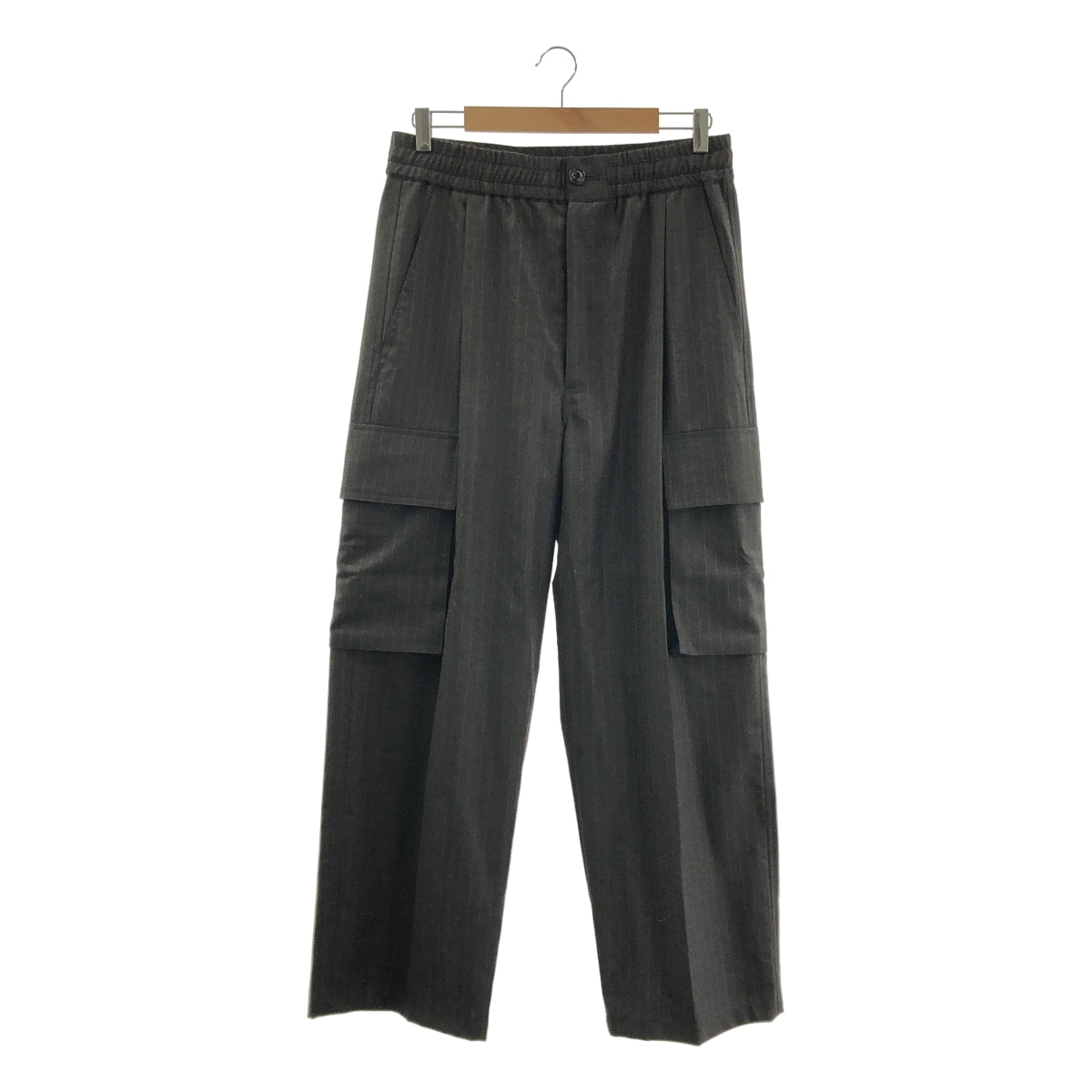 SHO NAGATA / 長田翔 | × IMA:ZINE 條紋休閒工裝褲 | L碼 | 男裝