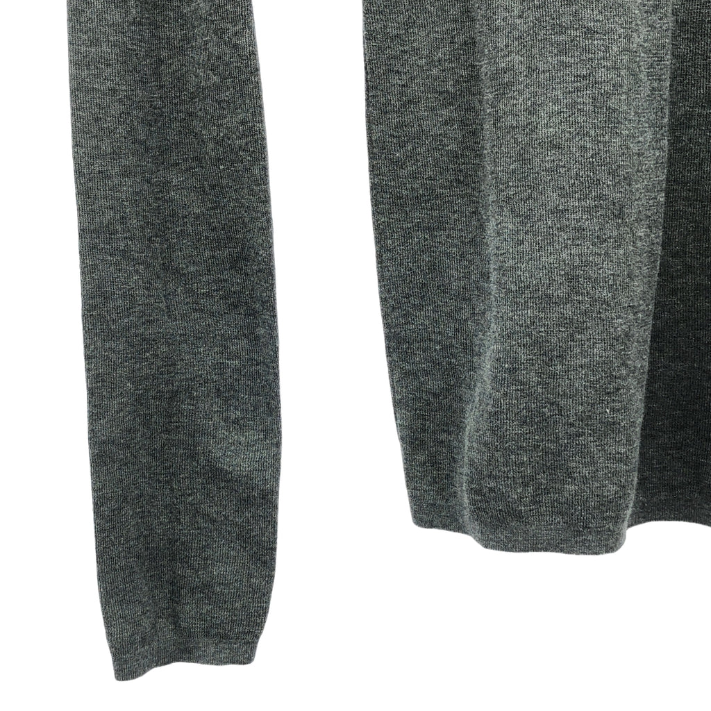 GOOD GRIEF / グッドグリーフ | HENLEY RIB KNIT TOP / リブニット | F | グレー | レディース