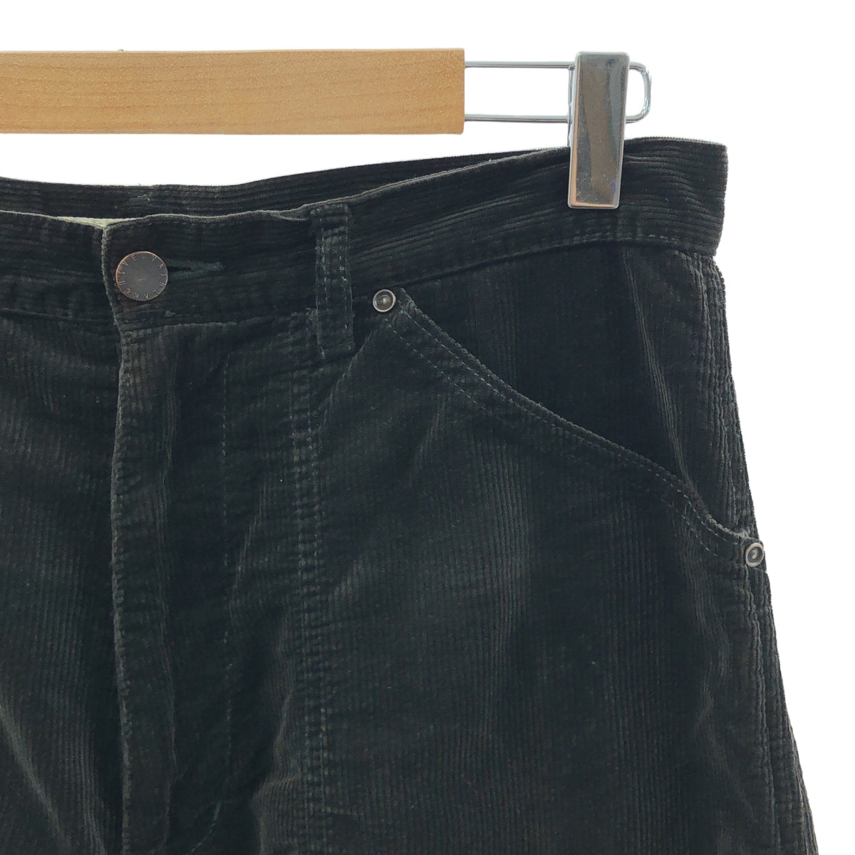 Vainl Archive / 바이날 아카이브 | 2022AW | GRAB-P 코듀로이 베이커 팬츠 | S | 차콜 블랙 | 남성