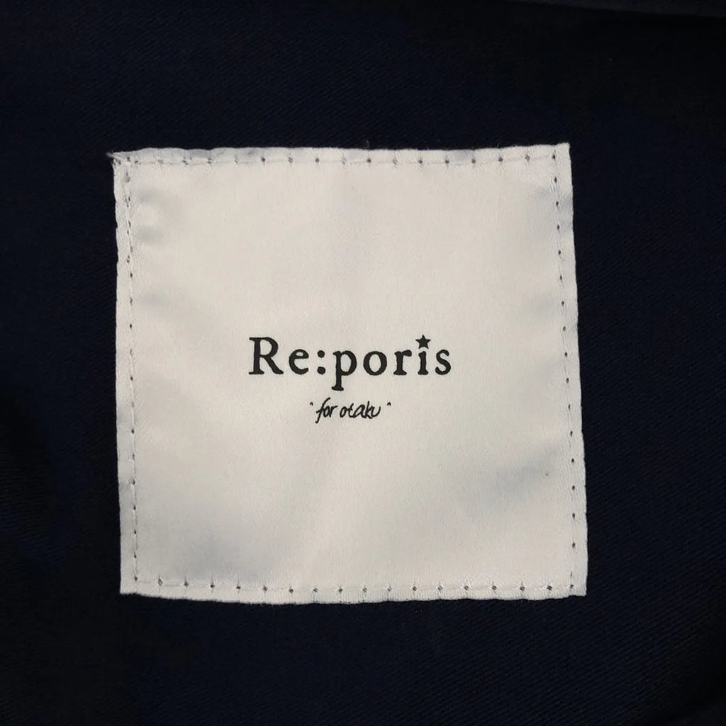 Re:poris / レポリス | 金ボタン サマーワンピース | ネイビー | レディース