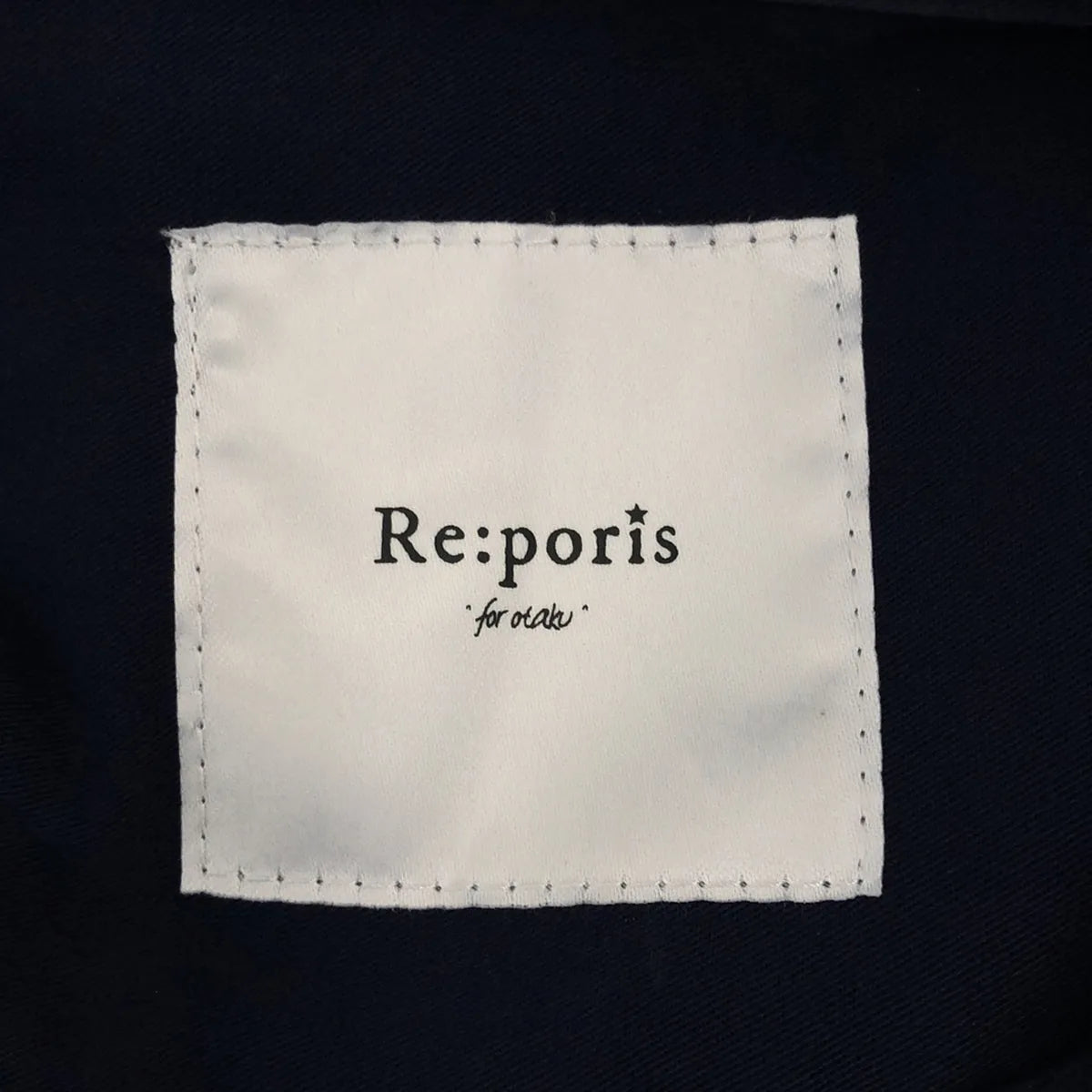 Re:poris / レポリス | 金ボタン サマーワンピース | ネイビー | レディース