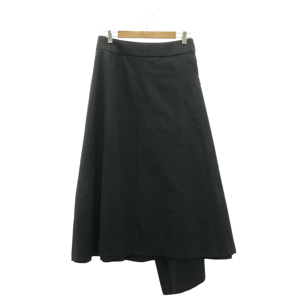 COMME des GARCONS | AD2000 | 厚重聚酯羊毛裹身裙配皮帶 | M | 女款
