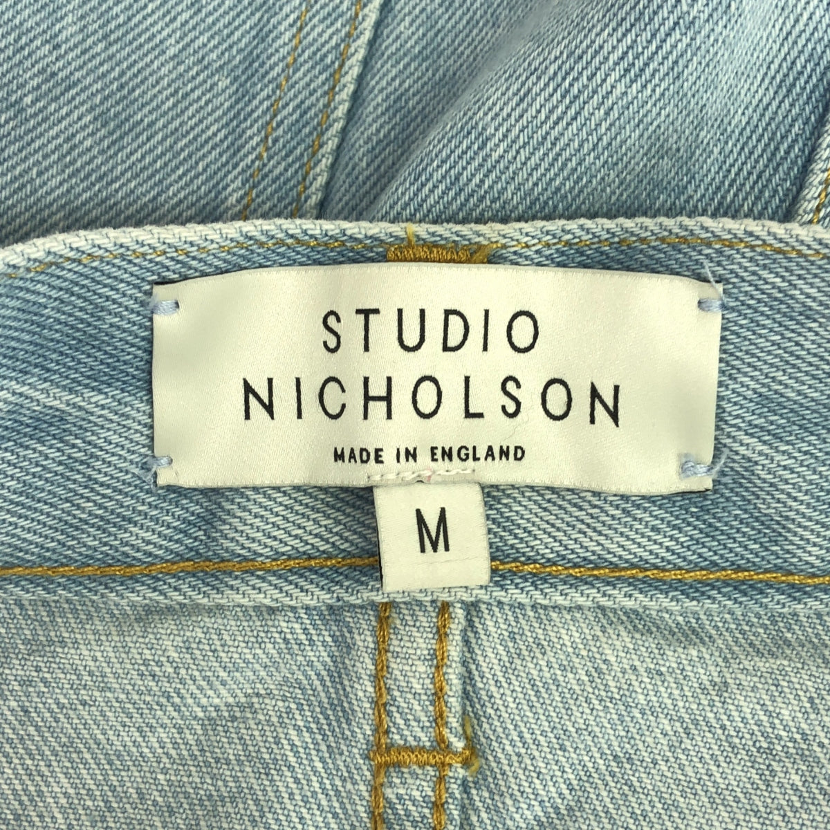 Studio Nicholson / スタジオニコルソン | PAOLO VOLUME DENIM PANT 14oz ボリューム ワイド – KLD