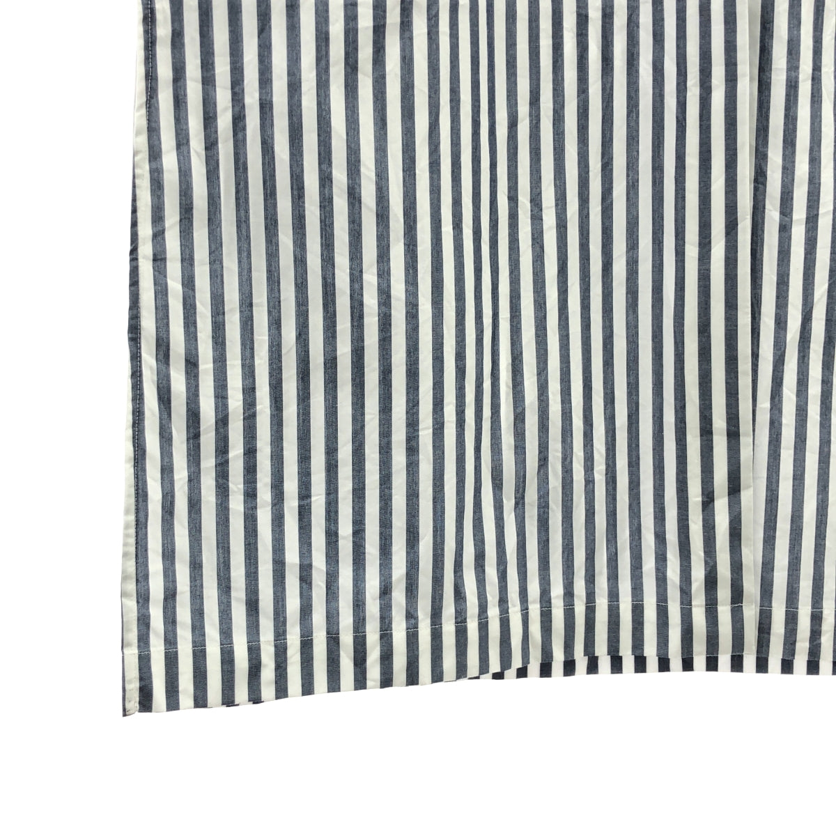 AP STUDIO / 에피 스튜디오 | 2023SS | block striped shirt dress 블록 스트라이프 셔츠 드레스 원피스 | 36 | 네이비 / 화이트 | 여성
