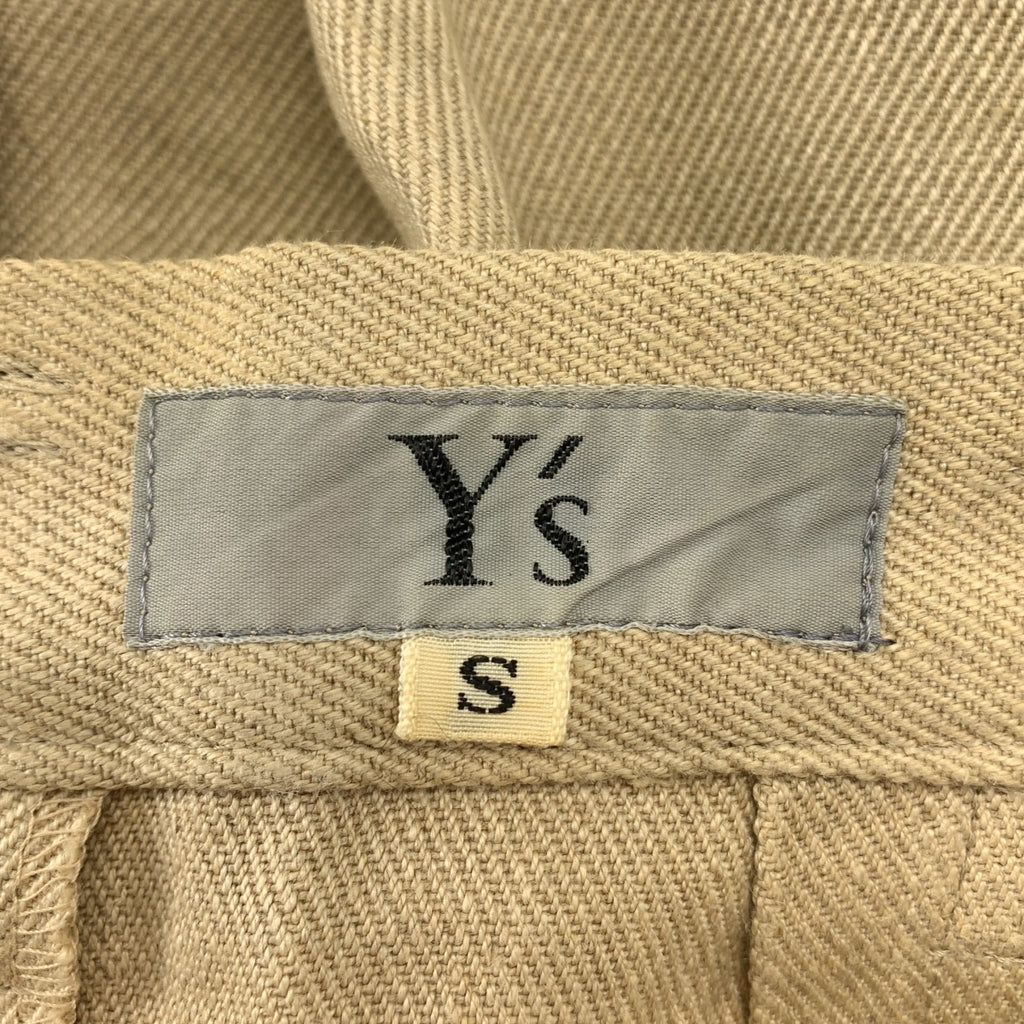 Y's / ワイズヨウジヤマモト | 1993SS | リネン タック テーパードパンツ | S | レディース