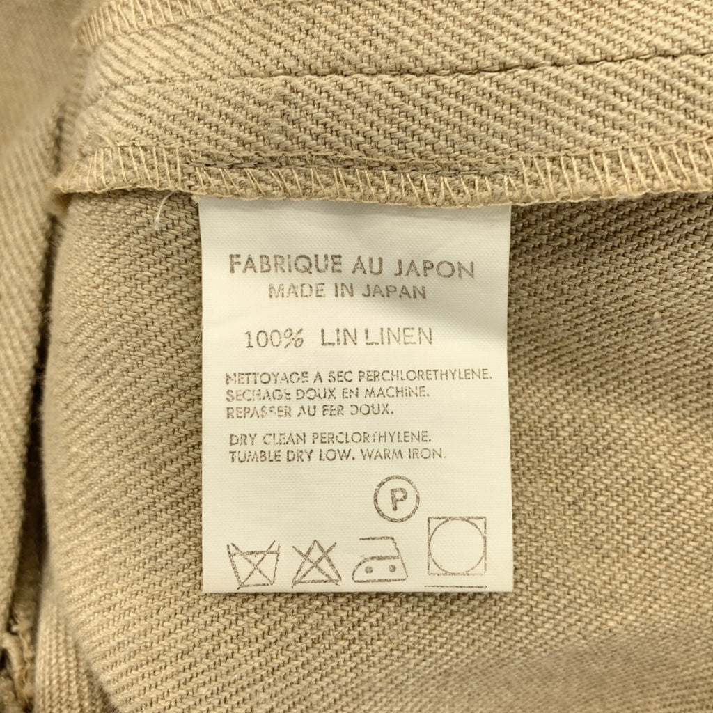 Y's / ワイズヨウジヤマモト | 1993SS | リネン タック テーパードパンツ | S | レディース