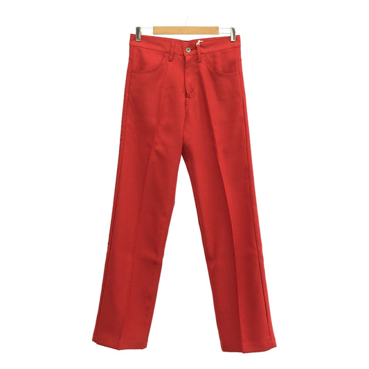 [New] DAIRIKU / Dairiku | 2022AW | Straight Pressed Pants | 27 | YMO (RED) | Men's