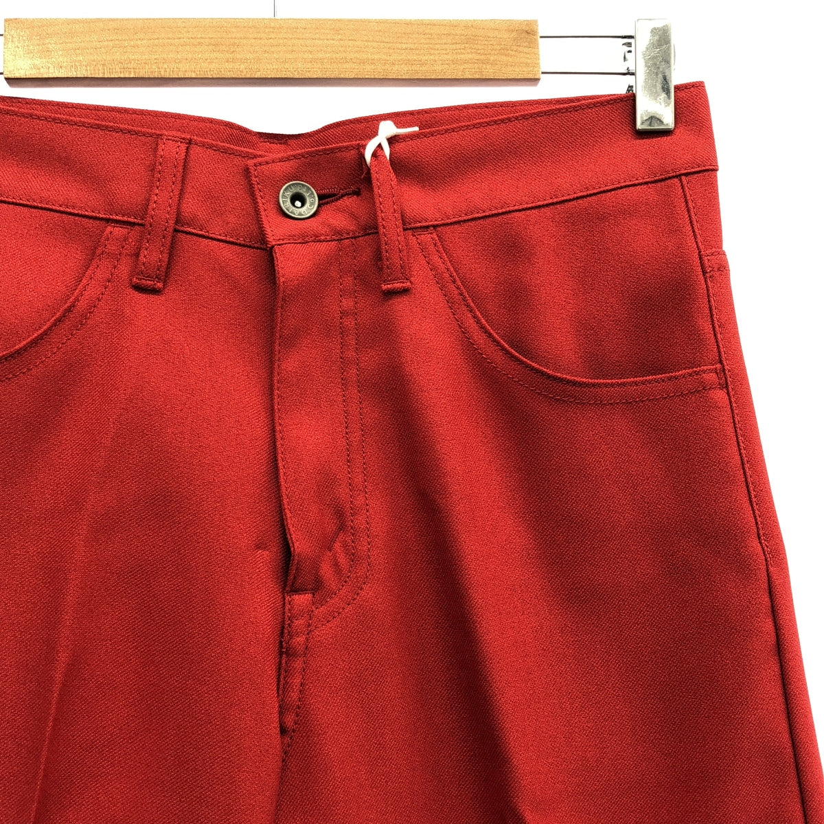 [New] DAIRIKU / Dairiku | 2022AW | Straight Pressed Pants | 27 | YMO (RED) | Men's