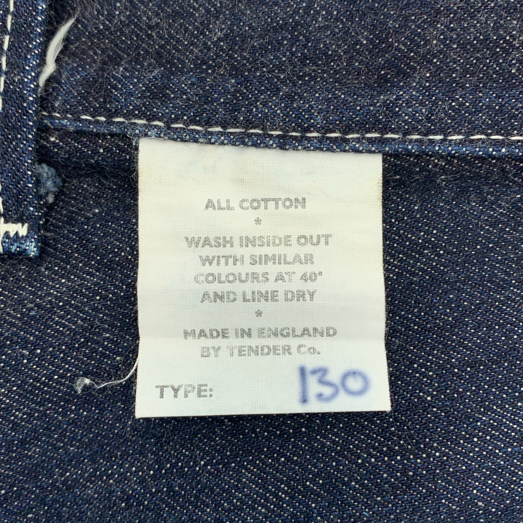 TENDER CO / テンダー | TYPE130 RINSE TAPERED JEANS テーパード セルビッチ デニムパンツ | 2 | メンズ