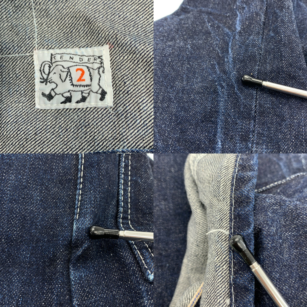 TENDER CO / テンダー | TYPE130 RINSE TAPERED JEANS テーパード セルビッチ デニムパンツ | 2 | メンズ