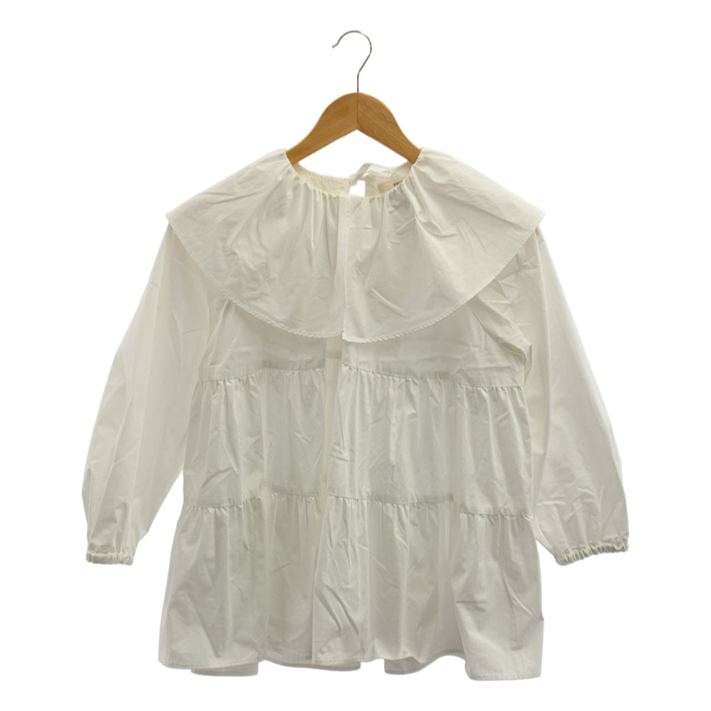 yori / ヨリ | コットン フリル ブラウス | F | レディース