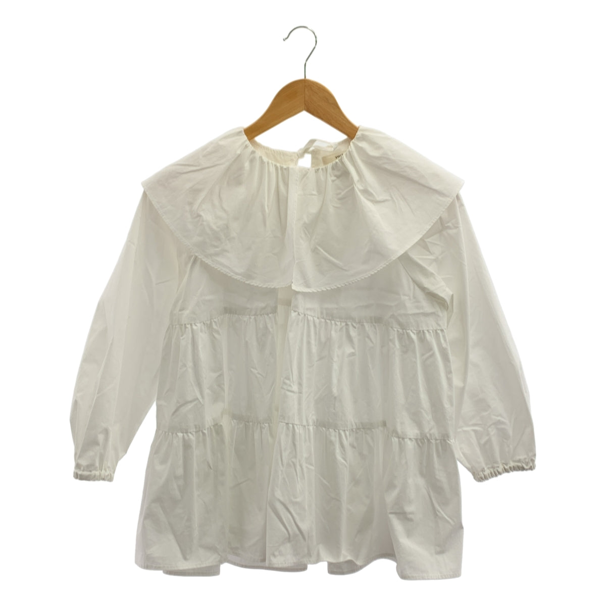 yori / ヨリ | コットン フリル ブラウス | F | レディース