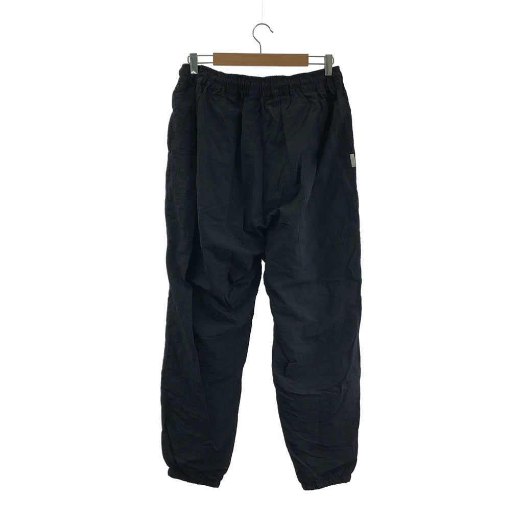 S.F.C (SFC) / エスエフシー | ナイロン オーバーサイズ ロゴ フルジップ ジャケット / メッシュ総裏地 | XXL | ブラック | メンズ