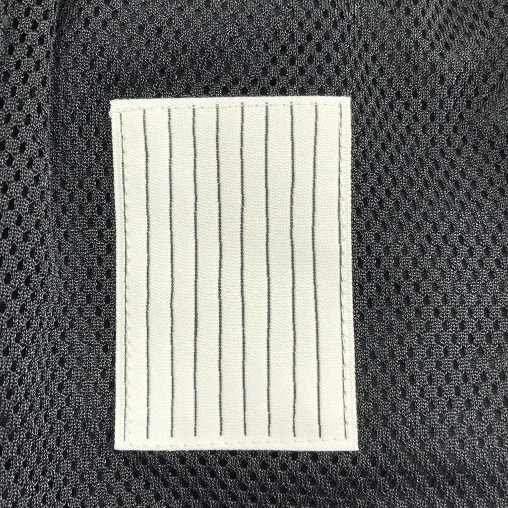 S.F.C (SFC) / エスエフシー | ナイロン オーバーサイズ ロゴ フルジップ ジャケット / メッシュ総裏地 | XXL | ブラック | メンズ