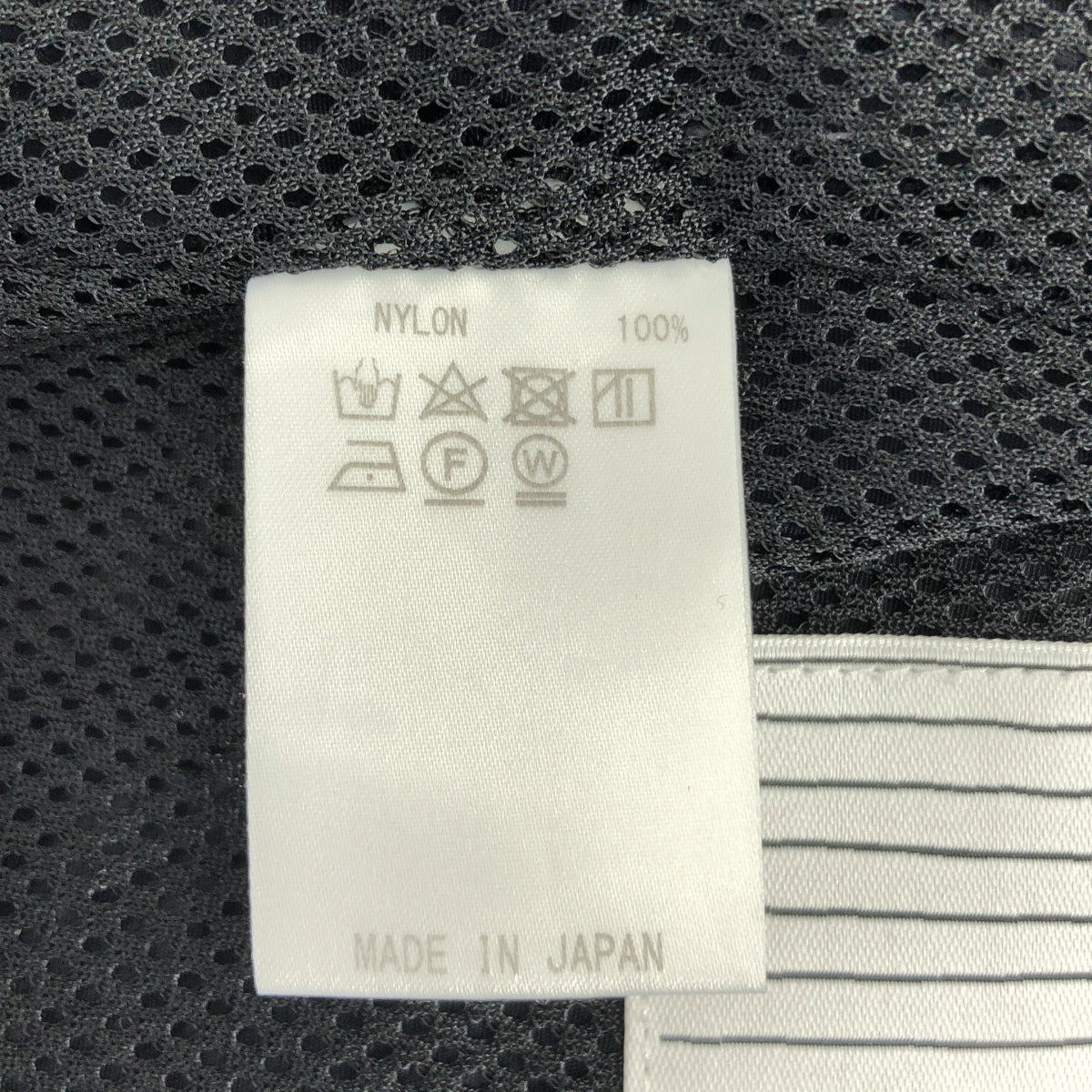 S.F.C (SFC) / エスエフシー | ナイロン オーバーサイズ ロゴ フルジップ ジャケット / メッシュ総裏地 | XXL | ブラック | メンズ