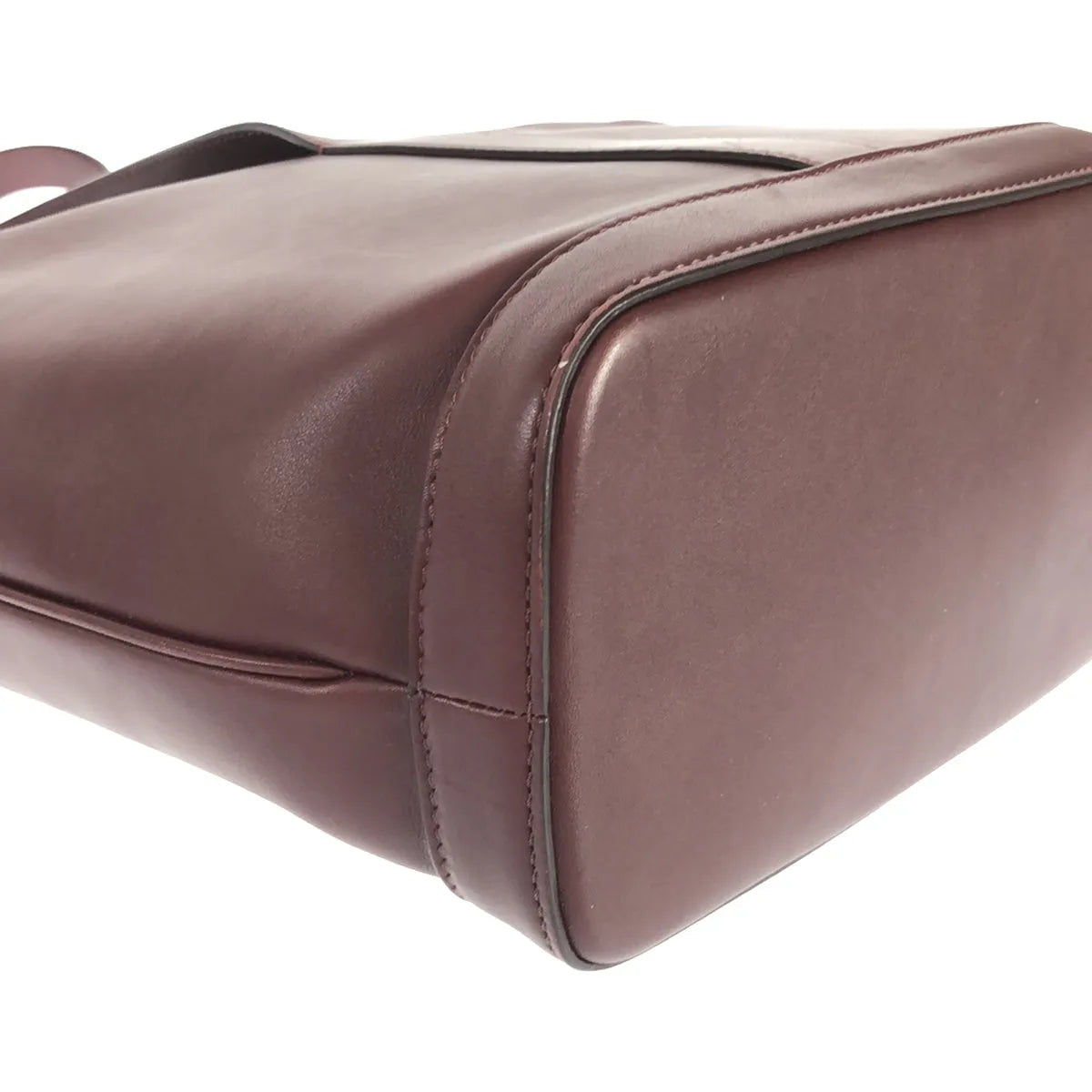 【美品】  CELINE / セリーヌ | 6 bucket / シス バケット レザー ショルダーバッグ | ボルドー | レディース