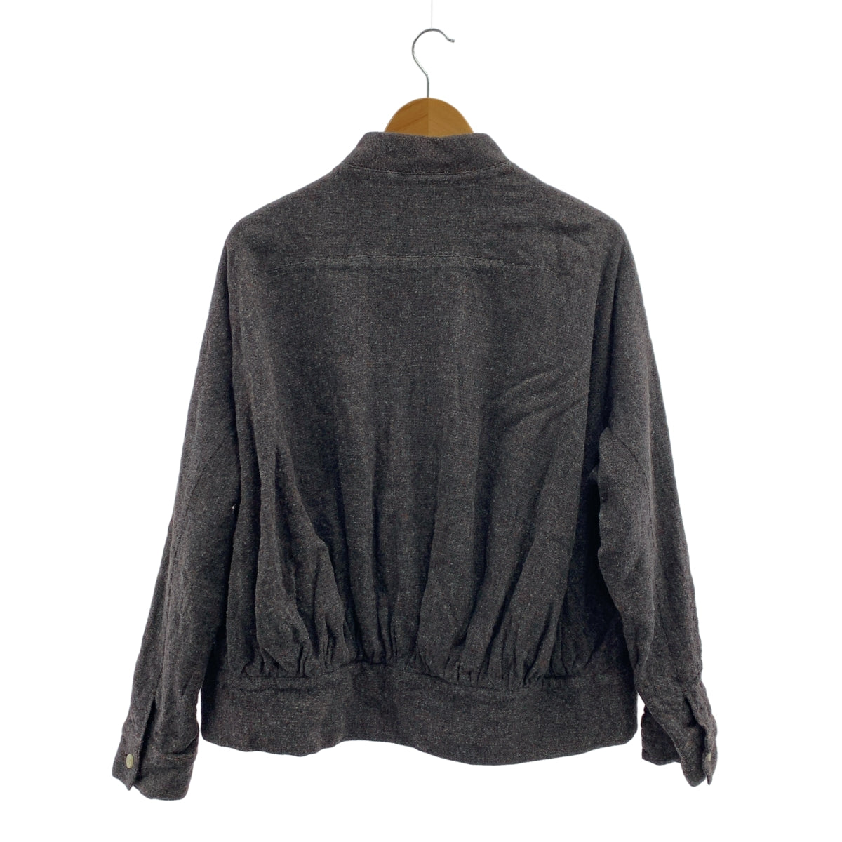 nonnotte / ノノット | 2024AW | × CASANOVA&CO 別注 Draping Bias Sleeve Blouson ブロークンハウンドトゥース ドレーピング バイアススリーブ ブルゾン | 4 | メンズ