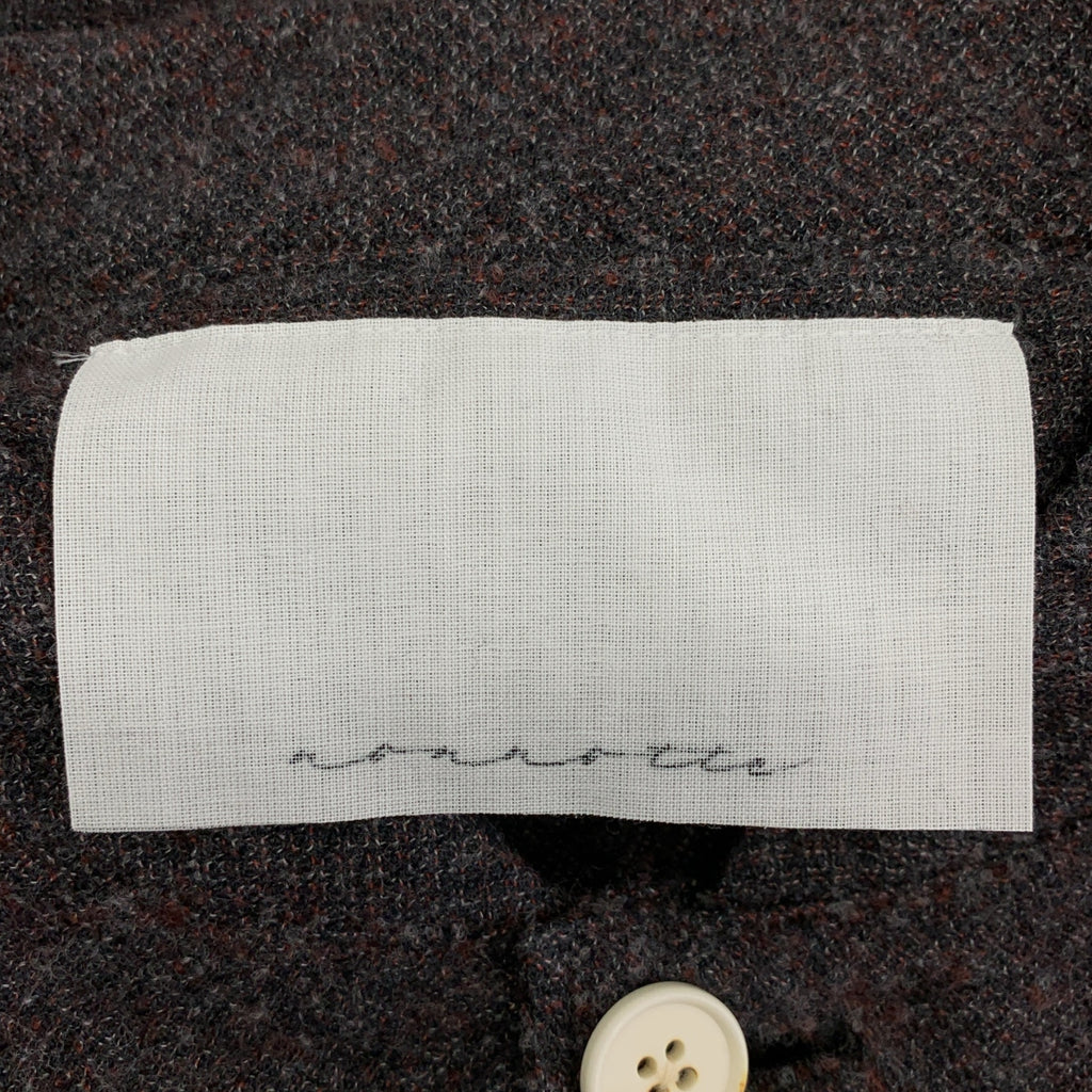 nonnotte / ノノット | 2024AW | × CASANOVA&CO 別注 Draping Bias Sleeve Blouson ブロークンハウンドトゥース ドレーピング バイアススリーブ ブルゾン | 4 | メンズ