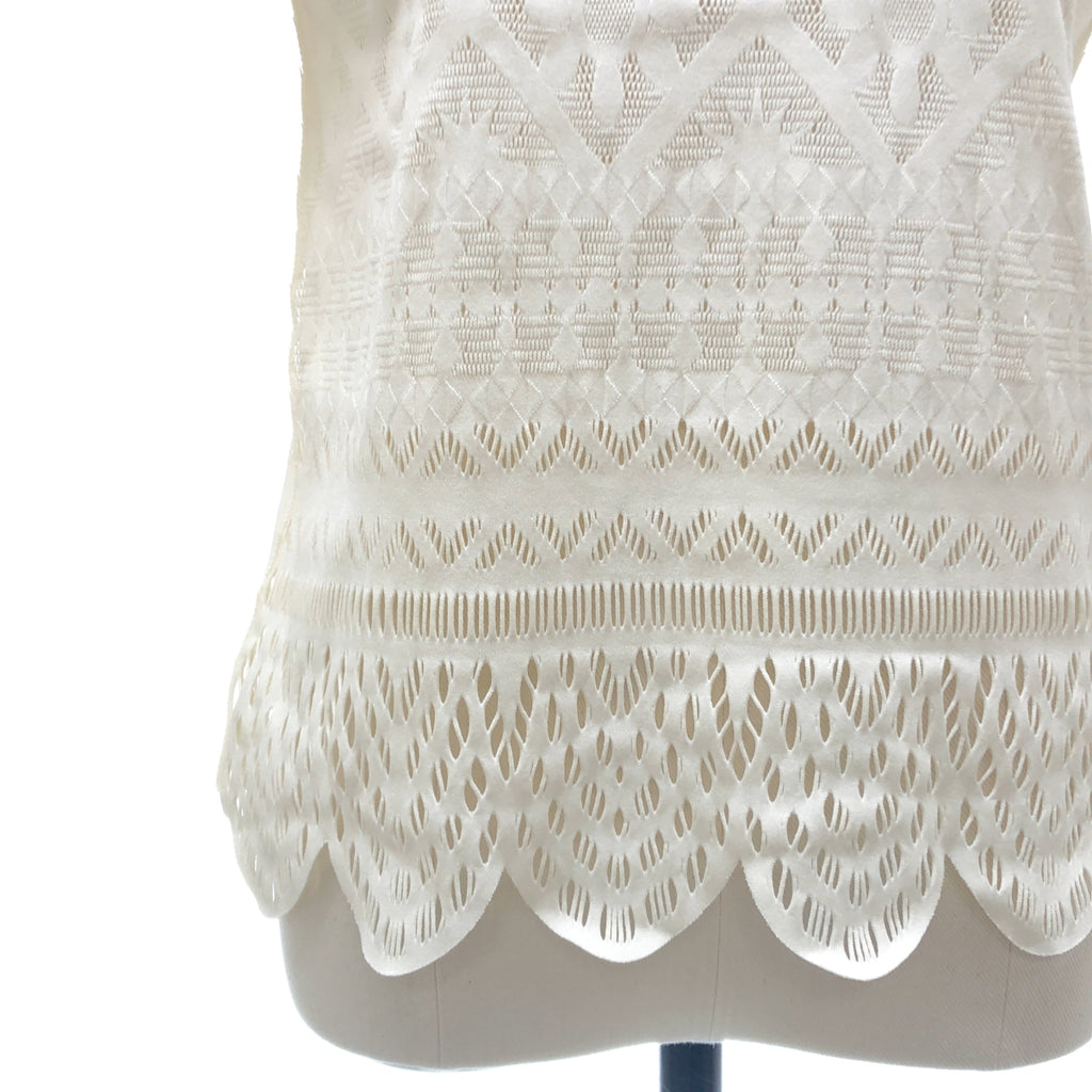 PLEATS PLEASE ISSEY MIYAKE / プリーツプリーズイッセイミヤケ | 変形 カットワーク プルオーバー トップス | 3 | レディース