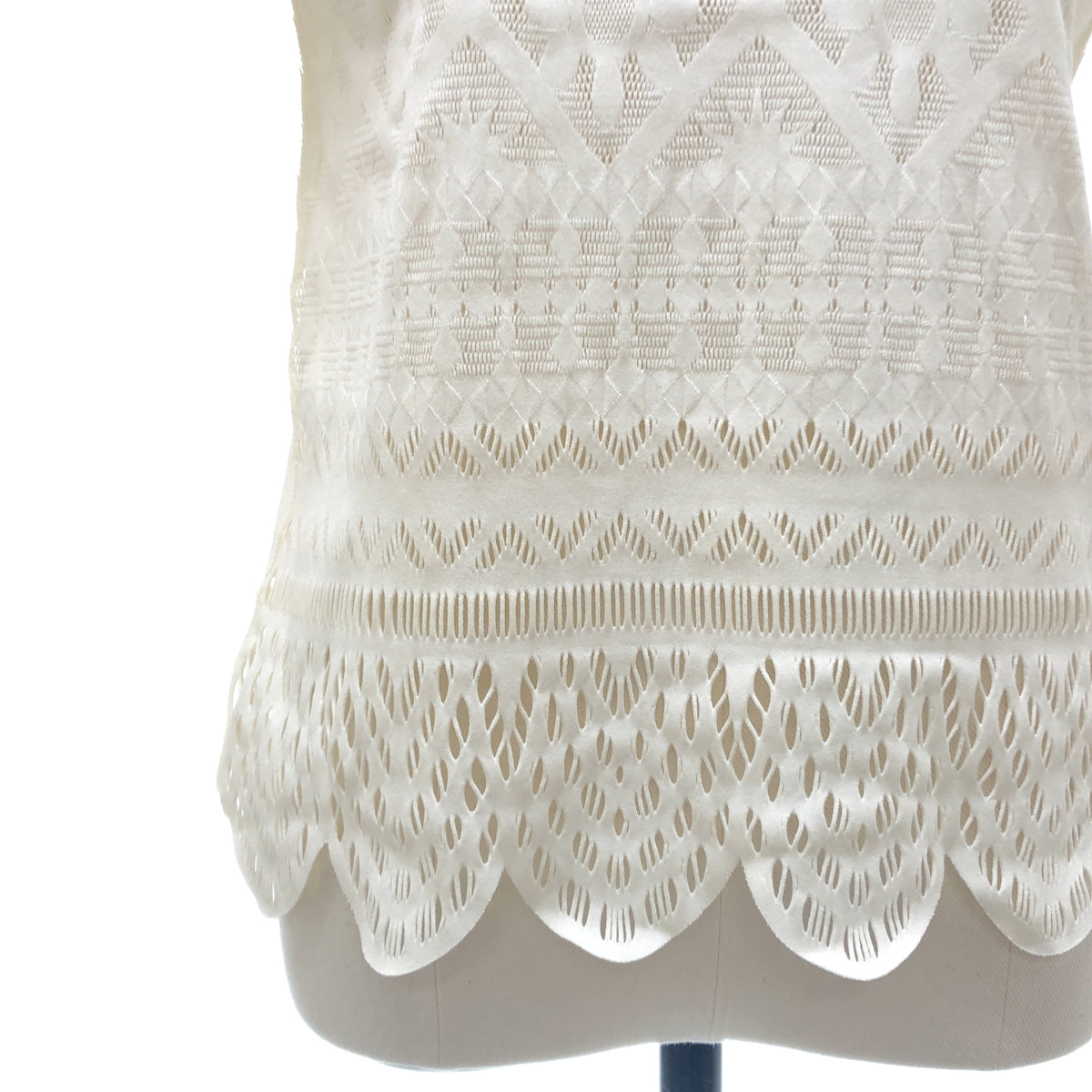 PLEATS PLEASE ISSEY MIYAKE / プリーツプリーズイッセイミヤケ | 変形 カットワーク プルオーバー トップス | 3 | レディース